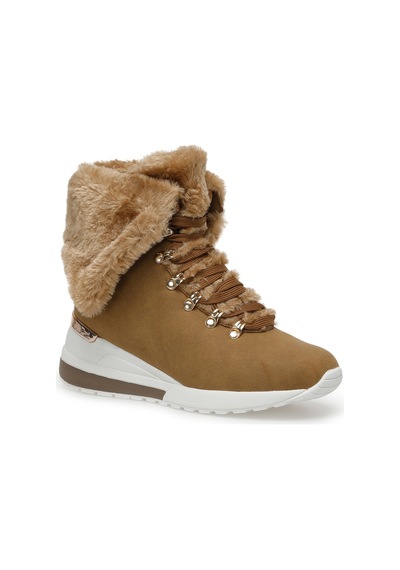 Nine West Akeda 2pr Camel Kadın Dolgu Topuk Bot Kahverengi