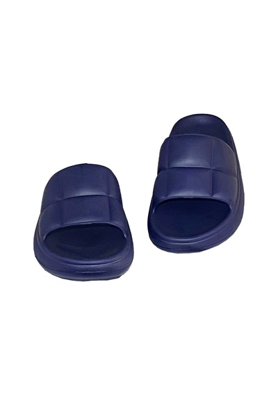 Ceox 0101.01 Rahat Tabanlı Unisex Plaj Havuz Yazlık Günlük Terlik-Lacivert