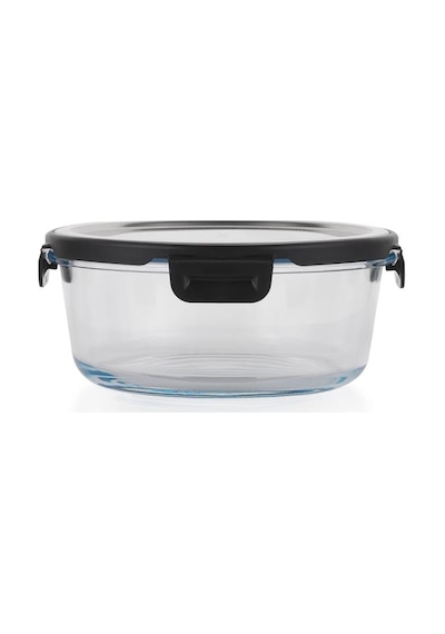 Schafer Retro Kilitli Saklama Kabı Yuvarlak 900 Ml-ınox Inox