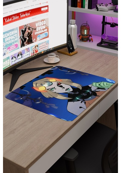 Hades 2 Kaymaz Dikişli Kauçuk Oyuncu Mousepad V3 - 48x40 Xl Gaming Mouse Pad Fare Altlığı