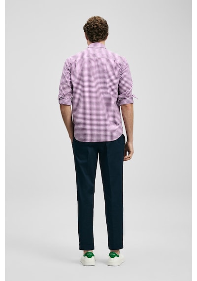 Lufian Marco Erkek Basic Gömlek Regular Fit Mor Mor 111010653100850 Mor