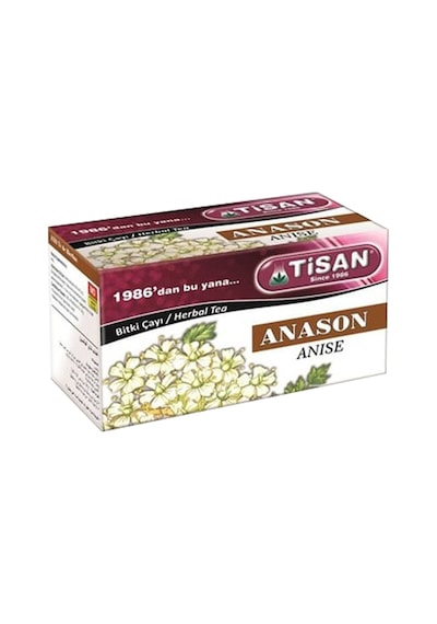 Tisan Anason Bitki Süzen Poşet Çay 20'li