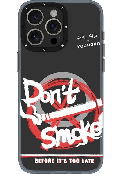 Apple Uyumlu iPhone 14 Pro Max Kılıf Magsafe Özellikli Shu Tasarımlı Youngkit City Serisi Siyahlı Kırmızı