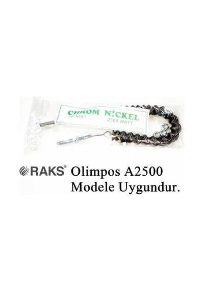 Raks Olimpos A2500 Modele Uyumlu 2500w İnfrared Soba Isıtıcı Rezistans Teli Yatay