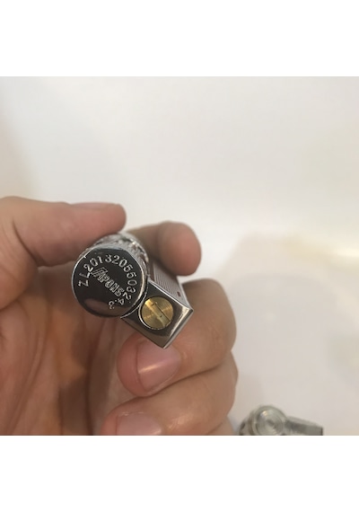 Zenit Muhtar Çakmağı Metal Benzinli Çakmak 65 MM