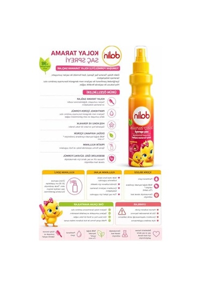 Kolay Tarama Saç Spreyi, Bebekler Ve Çocuklar İçin, 200 Ml