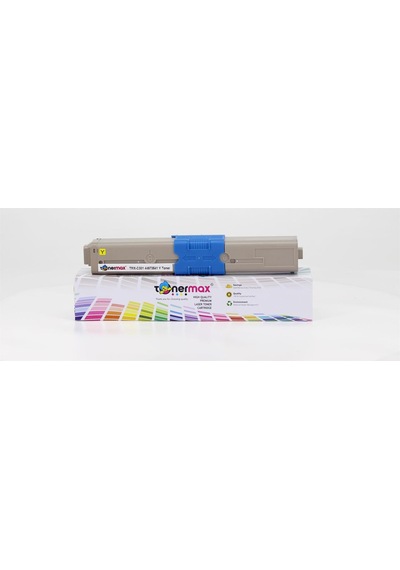 Tonermax Oki C301 / C321 / Mc342 44973541 Uyumlu Toner Sarı