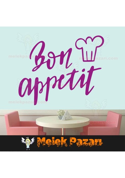 Bon Apetit Mutfak, Restoran Duvar Sticker
