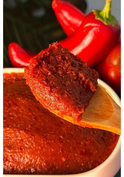Antep Güneş Kurusu Tatlı Biber Salçası 1000 Gr
