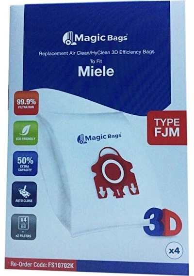 Miele Uyumlu Classic C1 Powerline Elektrikli Süpürge Sbaf3 Toz Torbası