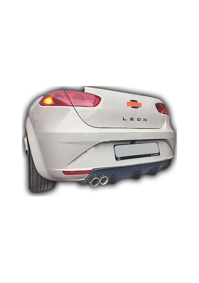 Seat Leon Mk2 Uyumlu Yedek Parça Soldan Çift Çıkışlı Difüzör Pla