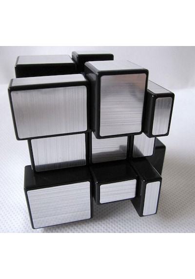 Meishine 3 X 3 X 3 Magic Cube Silver Mirror Cube Speed Küp