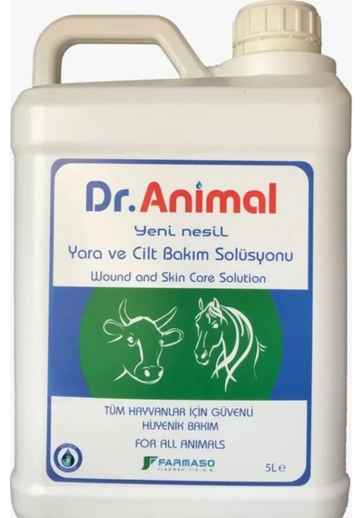 Dr.animal Yara Ve Cilt Bakım Solüsyonu 5 Lt