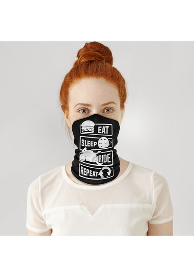 Daırb0085 - Çok Amaçlı Bandana Motosiklet Boyunluk Balaklava Outdoor Yüz Maskesi Kayak Maskesi Çok Renkli