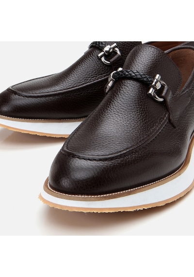 Hotiç Hakiki Deri Kahve Erkek Loafer 02ayh305240a480 Kahve-brown Kahverengi