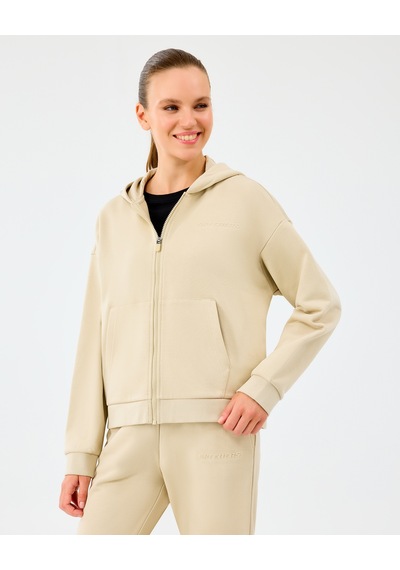 Skechers W Essential Full Zip Sweatshirt Kadın Gri Sweatshirt S2610016-1550 Gri