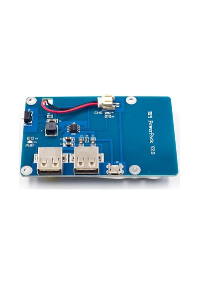 Raspberry Pi 3 Güç Kaynağı Modülü (LCD Ekran için Çift USB'li)