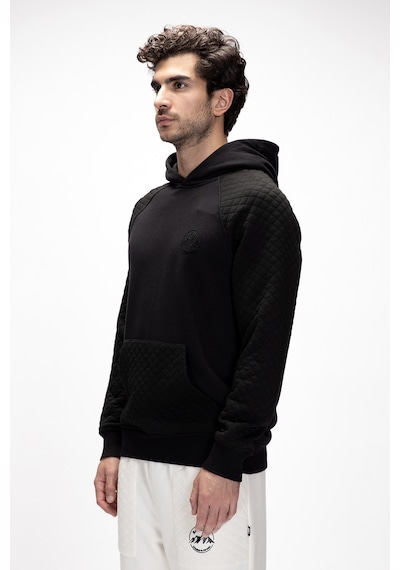 Bad Bear Grass Si Yah Kapüşonlu Erkek Sweatshirt Siyah