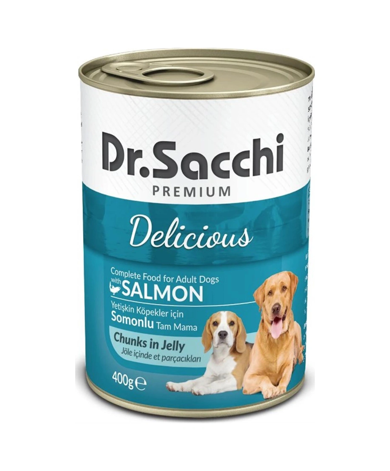Dr.sacchi Somonlu Köpek Konservesi 400 Gr
