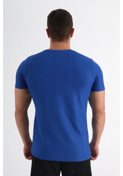 Diadora Alto Antrenman T-shirt Sax Saks Mavi
