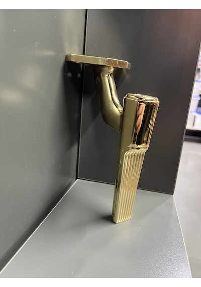 Smart Metal Ayak 16cm Altın Koltuk Tv Ünite Modern Mobilya Dolap Komidin Kitaplık Puf Gold