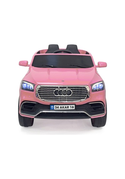 Audi Akülü Araba 0-6 Yaş Pembe