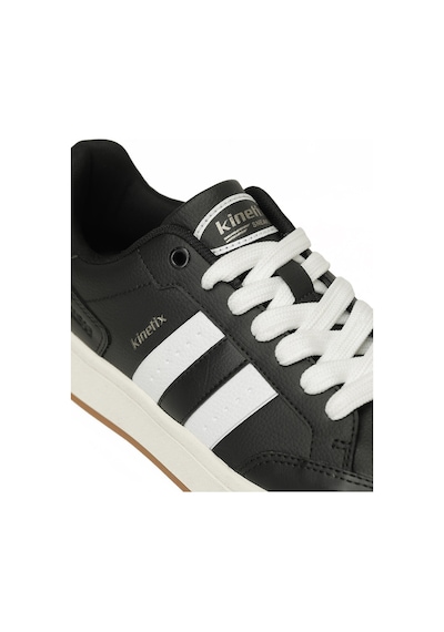 Kinetix College Pu Siyah Erkek Sneaker 000000000102697054 SİYAH-BEYAZ