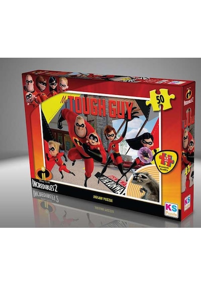 Ks Games Incredibles 50 Parça Çocuk Puzzle