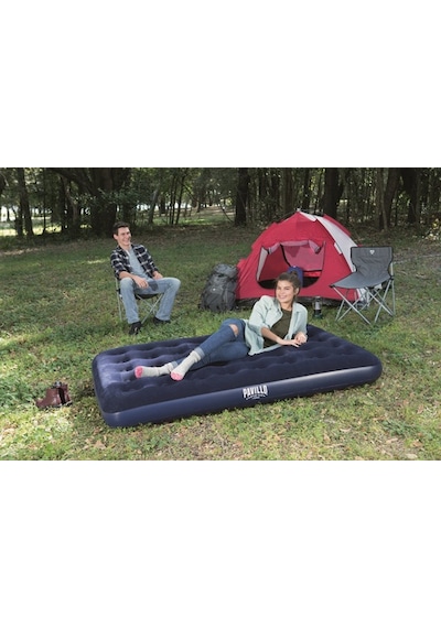 Bestway Çift Kişilik Şişme Kamp Yatağı 191x137x22 CM Lacivert