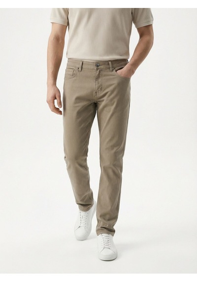 Regular Fit Erkek Pantolon Taş