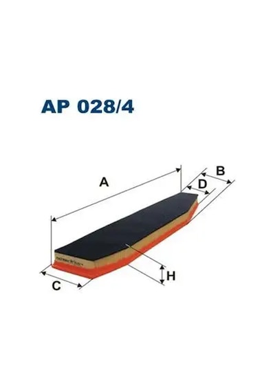 Fıltron Ap0284 Hava Filtresi 13713428558