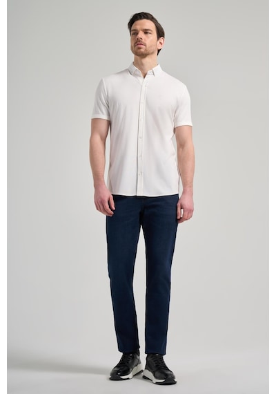 İmza Beyaz Kısa Kol Düz Örme İtalyan Yaka Düğmeli Cepsiz Pamuklu Classic Slim Fit Gömlek 1004250156 600 Beyaz İmza Beyaz Kısa Kol Düz Örme İtalyan Yaka Düğmeli Cepsiz Pamuklu Classic Slim Fit Gömlek 1004250156 600 Beyaz