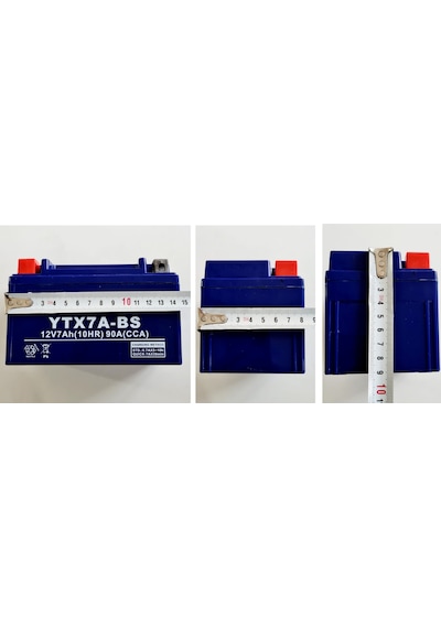 Yiğit Akü YTX7A-BS 12 V 7 Ah Amper Motosiklet Akü