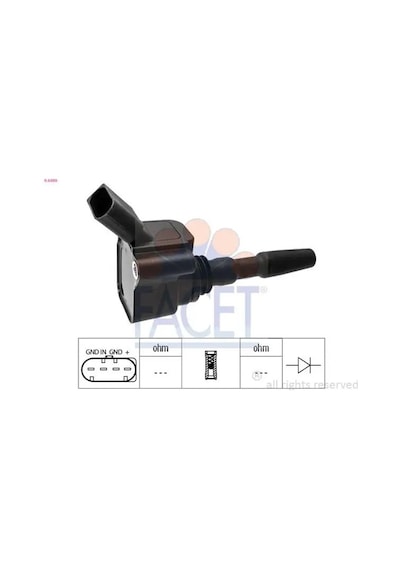 Audi A4 B9 Bobin 1.4 Tfsi 2015-2019 Cvna Facet 96499