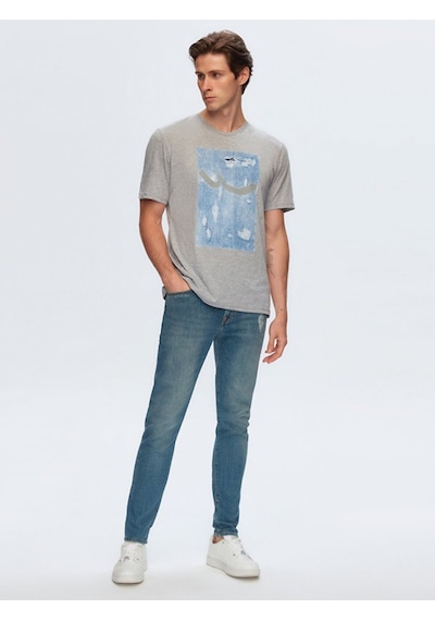 Ltb Dıego X Y Dar Paça Orta Bel Jean Pantolon 010095149016109 4114 Mavi