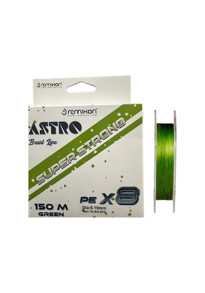 Remixon Astro 8x 0.16mm 150m Green İp Misina