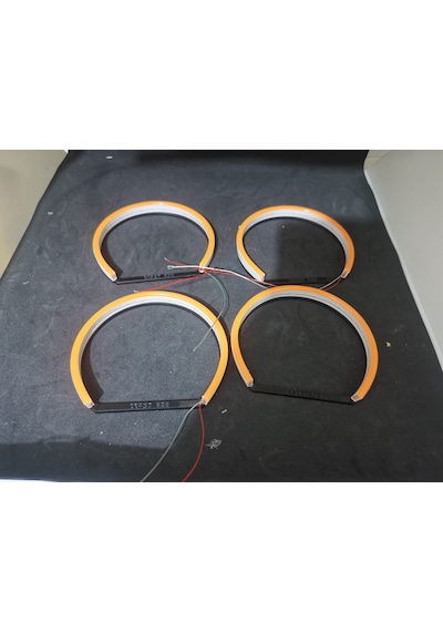 Bmw E46 Amber Renk Güçlü Işık Led Angel Eyes
