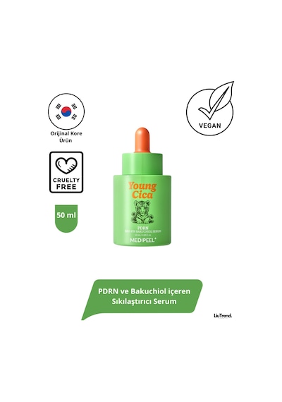 Medipeel Young Cica Pdrn -pin Bakuchiol Serum 50 Ml Pdrn Ve Bakuchiol İçeren Sıkılaştırıcı Serum