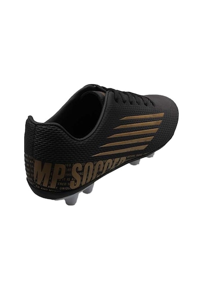 M.P. 222-2807 Mr. Erkek Siyah Krampon Futbol Ayakkabı Siyah