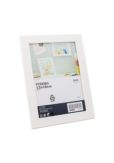 Fıskbo Çerçeve, Beyaz 13x18 Cm Standart