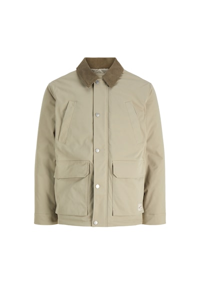 Jack & Jones Erkek Klasik Yaka Uzun Kollu Puffer Mont - Norrebro - 12307768 Crockery