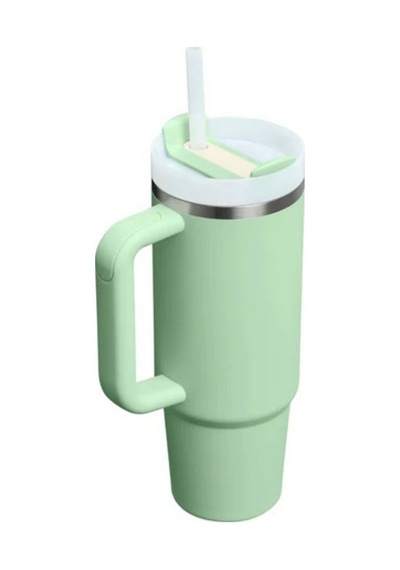 Stanley Quencher H2.o Flowstate Tumbler Pipetli Termos 0.8l Pipetli Matara Yeşil