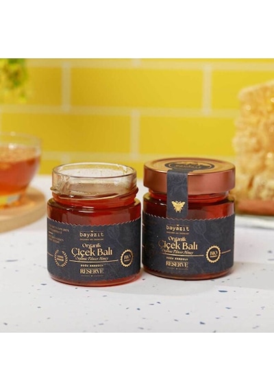 Organik Doğu Anadolu Çiçek Balı Bingöl Karlıova 300 Gr 2'li Set 300 G