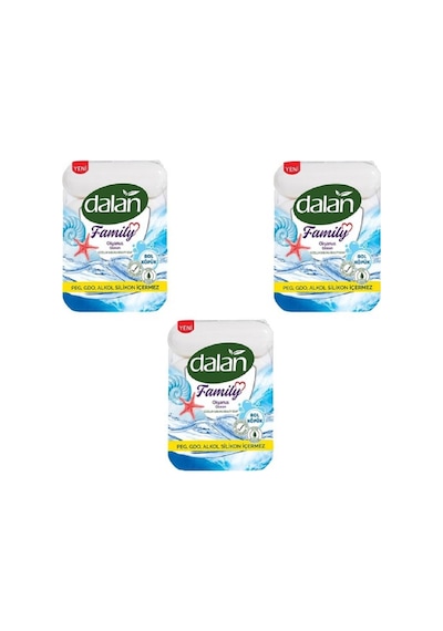 Dalan Family Sabun Okyanus 75 gr x 4 Ad (3 Paket)