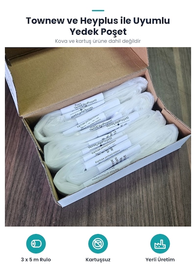 Akıllı Çöp Kovası Muadil Poşeti