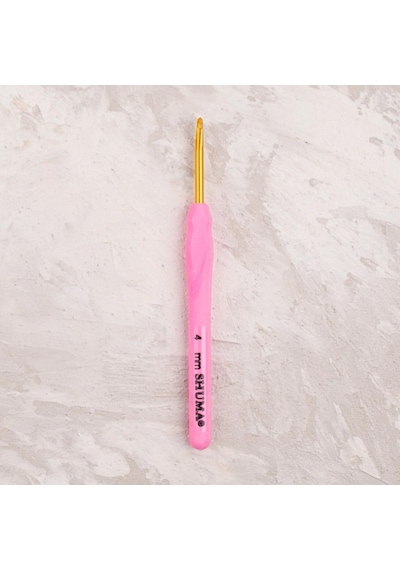 Abarta Shuma Yumuşak Saplı Yün Tığ-uzunluk:14cm & 4mm-mavi 1 Adet