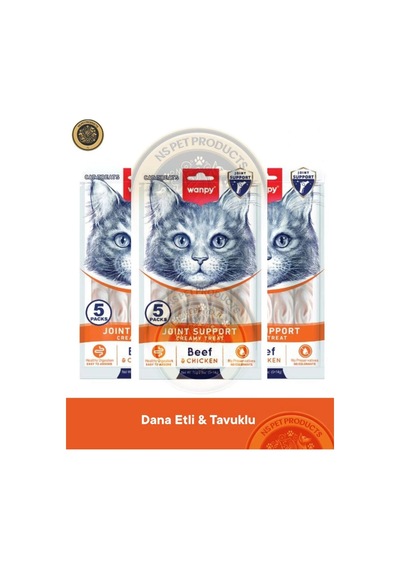 Wanpy Kedi Ödül Krema Joint Support Dana Tavuk