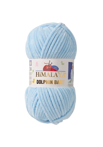 Himalaya Dolphin Baby El Örgü İpi / Bebek Yünü 80306 (Mavi)