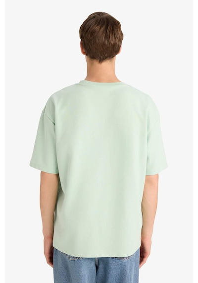 Defacto Oversize Geniş Kalıp Ütü Gerektirmeyen Bisiklet Yaka Kısa Kollu Basic Düz Ağır Kumaş Tişört X3926az25spgn1180 Yeşil Defacto Oversize Geniş Kalıp Ütü Gerektirmeyen Bisiklet Yaka Kısa Kollu Basic Düz Ağır Kumaş Tişört X3926az25spgn1180 Yeşil