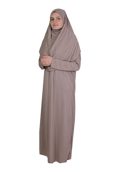 Zehranaz Namaz Elbisesi Vizon Fermuarsız Namaz Elbisesi (545585159) Vizon